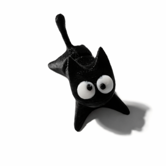 🐾 Lille Flexi Kat – 3D Printet i PLA