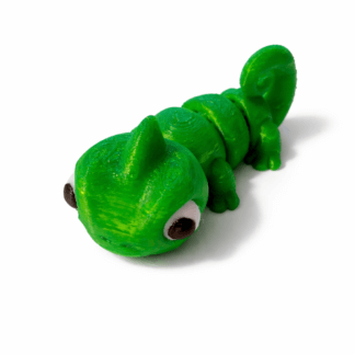 Fleksibel Mini-Kameleon – 3D Printet i Flere Farver